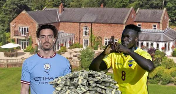 Felipe Caicedo no escatimó en gastos cuando adquirió su casa, sin embargo el 10 del Manchester City puso más millones por una mansión gigante