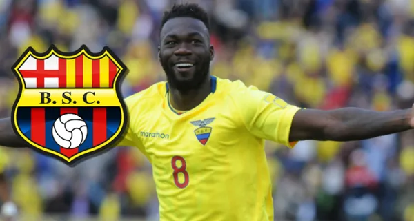 Felipe Caicedo finalmente respondió que haría si Barcelona SC le acerca una propuesta para que pueda ponerse su camiseta. Sorprendió el delantero