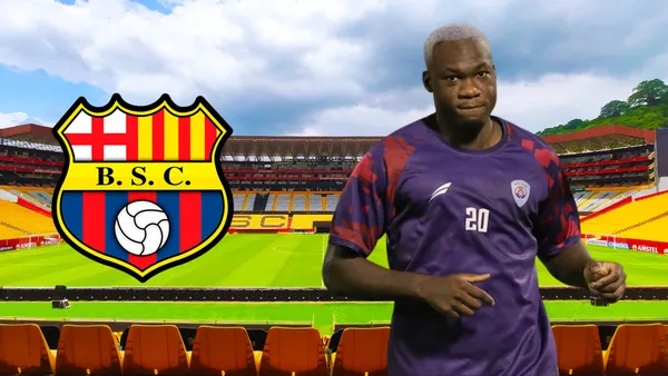 Felipe Caicedo (Foto tomada de: Barcelona SC/Abha/Wikipedia)