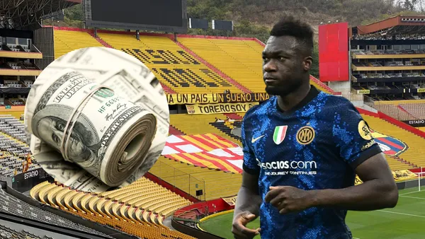 Felipe Caicedo (Foto tomada de: Barcelona SC/ESPN/Business)