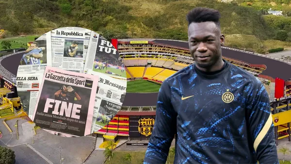 Felipe Caicedo (Foto tomada de: Barcelona SC/Transfermarkt/Clarín)