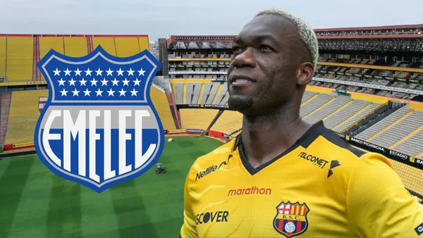 Felipe Caicedo (Foto tomada de: Barcelona SC/Wikipedia)