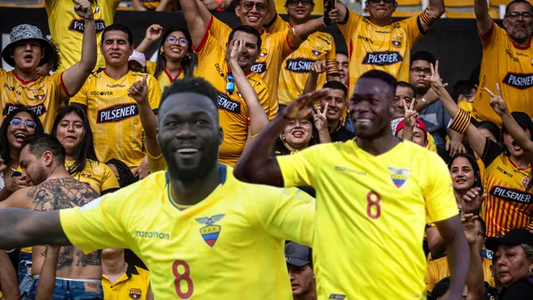 Felipe Caicedo ilusiona a toda la hinchada de Barcelona