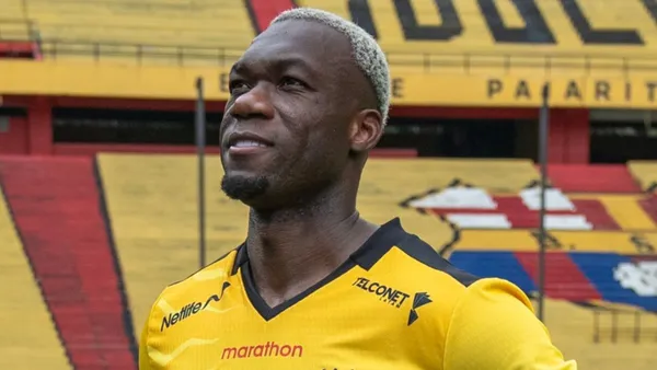 Felipe Caicedo jugador de Barcelona SC