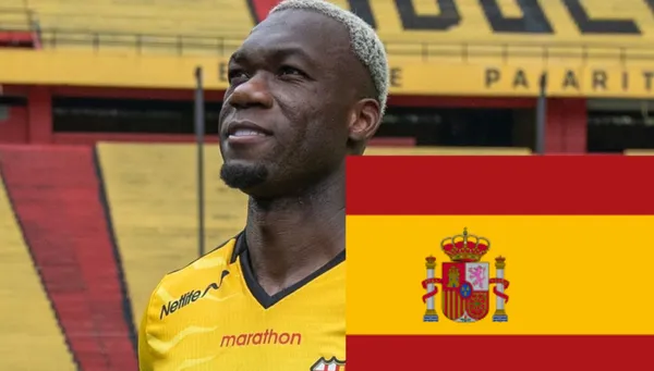 Felipe Caicedo jugador de Barcelona SC