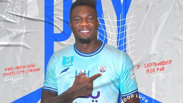 Felipe Caicedo jugó su primer partido en Arabia Saudita, así le fue