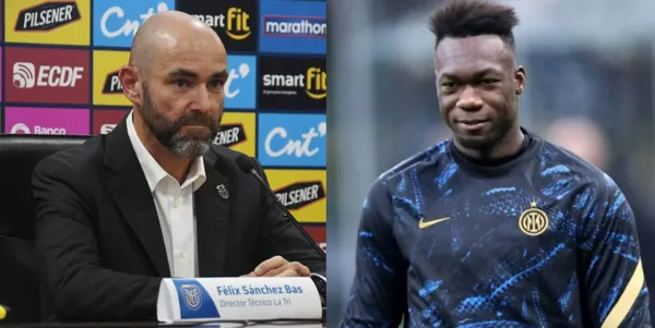 Felipe Caicedo se negó a la Selección Ecuatoriana, ahora que hay nuevo entrenador podría volver