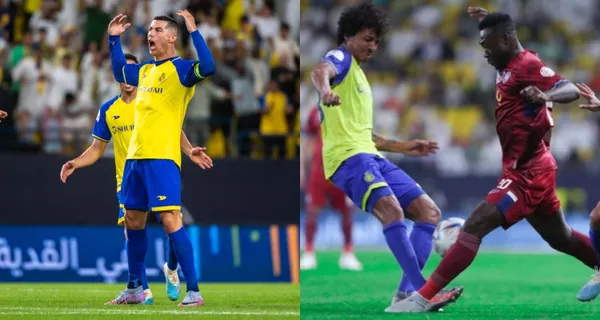 Felipe Caicedo no soportó ver a Cristiano Ronaldo y esto hizo