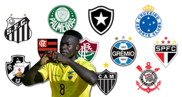 Felipe Caicedo tiene ofertas desde Brasil para seguir su carrera, además de Santos FC apareció un nuevo equipo interesado