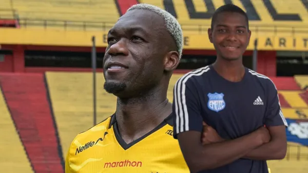 Felipe Caicedo y Diogo Bagüí