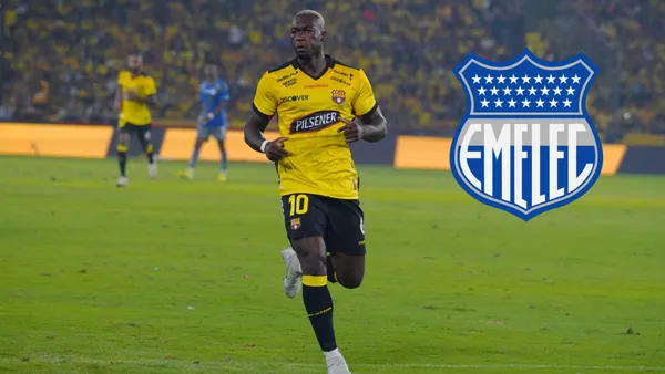 Felipe Caicedo y Emelec / Foto de: El Futbolero Ecuador