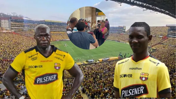 Felipe Caicedo y Janner Corozo / Foto de: El Futbolero Ecuador