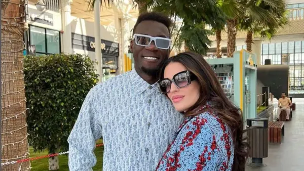 Felipe Caicedo y María García / Foto: Instagram