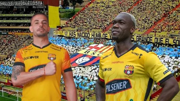 Felipe Caicedo y Octavio Rivero / Foto de: El Futbolero Ecuador