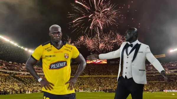 Felipe Caicedo y Segundo Castillo / Foto de: El Futbolero Ecuador