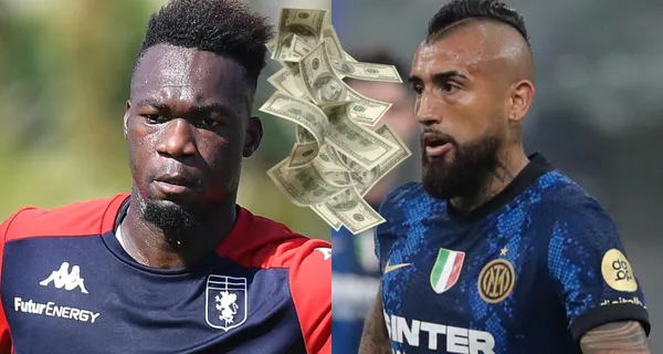 Felipe Caicedo ya está en Milán y firmará por el Inter. Mira la diferencia de sueldos entre el ecuatoriano y un referente como Arturo Vidal