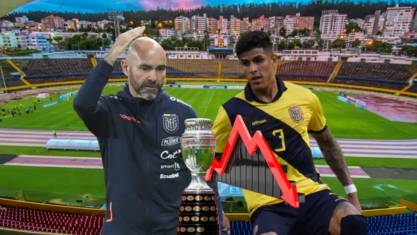 Félix Sánchez Bas, Piero Hincapié. Foto tomada de: La Tri