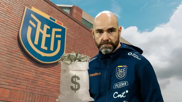 Félix Sánchez, dinero, FEF. Foto tomada de: FEF/La Tri