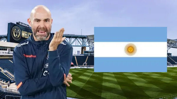 Félix Sánchez en el Subaru Park (Foto tomada de: Anthony James/El Canal del Fútbol/Wikipedia)