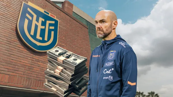 Félix Sánchez entrenador de Ecuador en la FEF