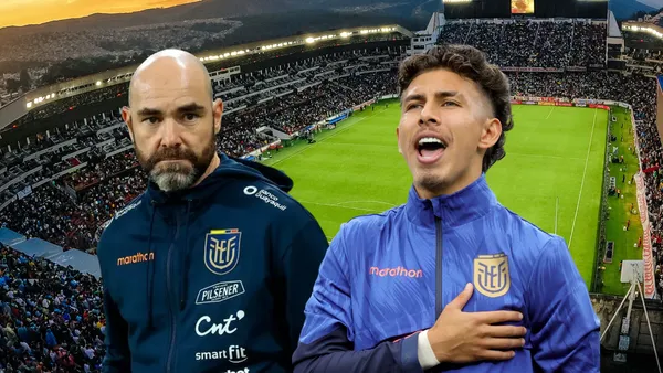 Félix Sánchez, Jeremy Sarmiento. Foto tomada de: La Tri