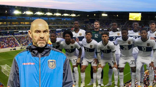 Félix Sánchez molesto y el 11 titular de la Selección de Ecuador