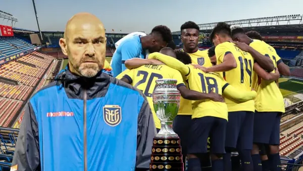 Félix Sánchez, Selección Ecuador. Foto tomada de: La Tri