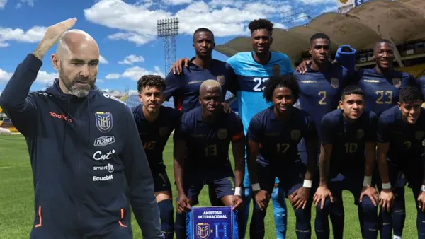 Félix Sánchez, Selección Ecuador. Foto tomada de: La Tri