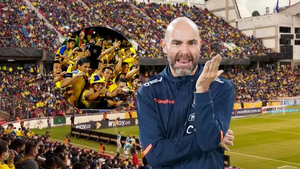 Félix Sánchez, Selección Ecuador. Foto tomada de: La Tri