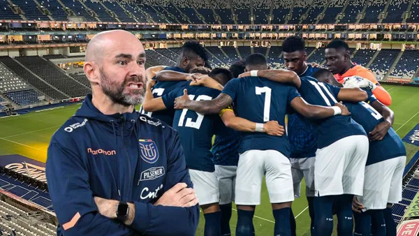 Félix Sánchez, Selección Ecuador. Foto tomada de: La Tri/Ecuavisa
