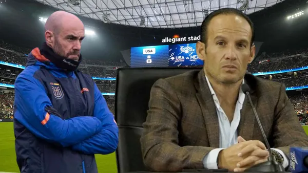 Félix Sánchez y Francisco Egas (Foto tomada de: Diario AS/API/EFE)