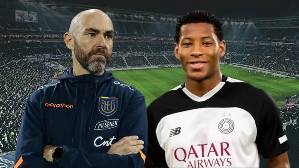 Félix Sánchez y Gonzalo Plata (Foto tomada de: Fichajes/Al-Sadd/CNN)