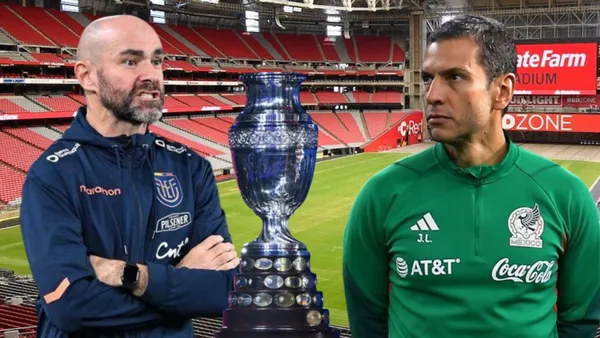 Félix Sánchez y Jaime Lozano (Foto tomada de: Arizona/La Tri/Mexsport/Conmebol)