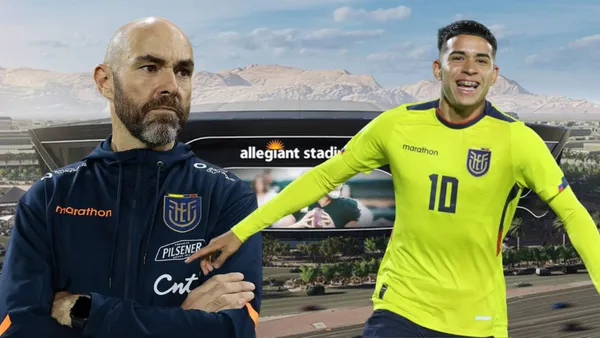 Félix Sánchez y Kendry Páez (Foto tomada de: API/El sol de México/CNN)