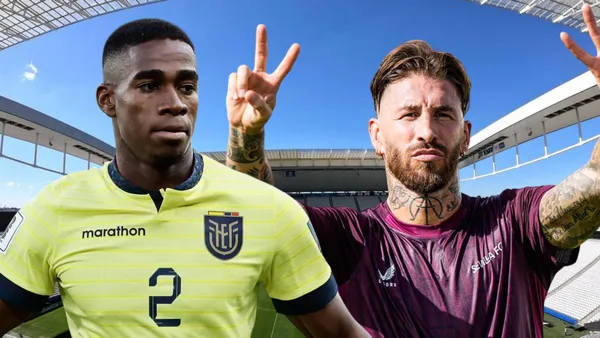 Félix Torres y Sergio Ramos (Foto tomada de: El Tiempo/Wikipedia/Total)