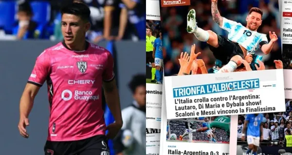 Fernando Gaibor hizo noticia fuera de Ecuador por el gol más largo de Liga Pro A, hasta la prensa argentina lo ponderó