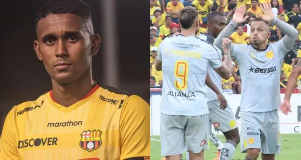 Fidel Martínez no estuvo enchufado en la final del Campeonato Ecuatoriano con Barcelona SC ante Aucas