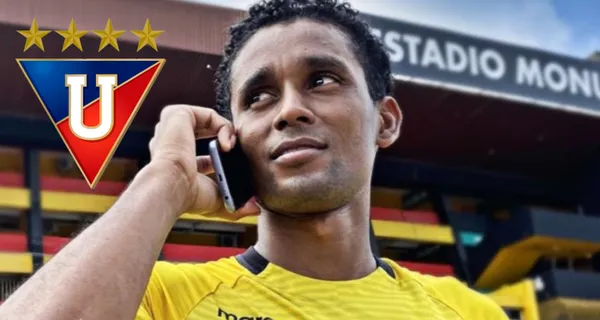 Fidel Martínez sonó para Liga de Quito días atrás y el delantero ecuatoriano ya sabe lo que hará