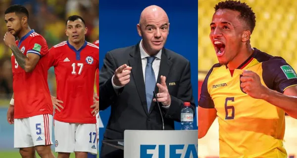 FIFA le bajó de la nube a Chile, que buscó meterse al Mundial con el cupo de Ecuador