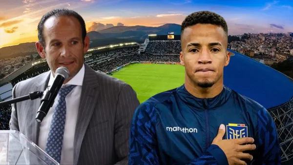 Francisco Egas y Byron Castillo (Foto tomada de: Liga de Quito/API/La Tri)