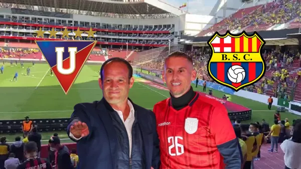 Francisco Egas y Sebastián Beccacece / Foto de: El Futbolero Ecuador