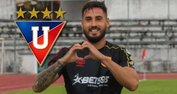 Francisco Fydriszewski era una opción para Liga de Quito pero Sociedad Deportiva Aucas no le puso el camino fácil