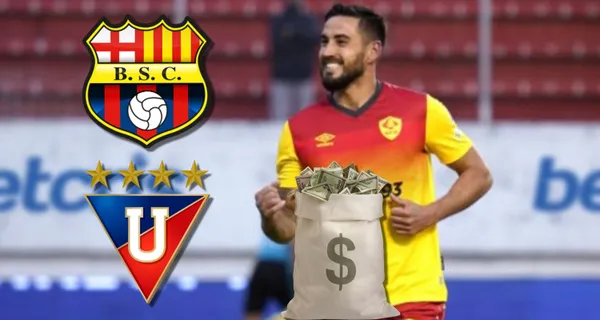 Francisco Fydriszewski está prácticamente cerrado con Barcelona SC, que tiene un precio millonario de su pase