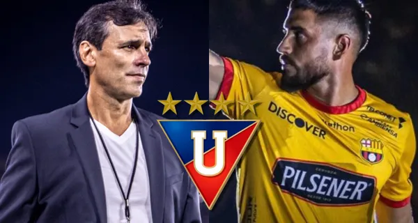 Francisco Fydriszewski no ha podido ser titular aún en Barcelona SC y Bustos tiene a sus dos delanteros predilectos