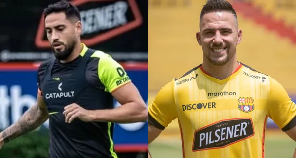 Francisco Fydriszewski pudo ser titular en Barcelona SC pero Bustos lo tiene por encima a Jonatan Bauman