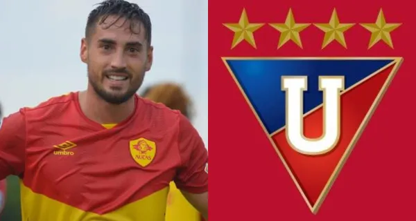 Francisco Fydriszewski se despidió de Aucas y sonó por varias semanas como opción para ser el 9 de Liga de Quito