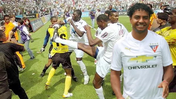 Franklin Salas (Foto tomada de: El Universo/Liga de Quito)