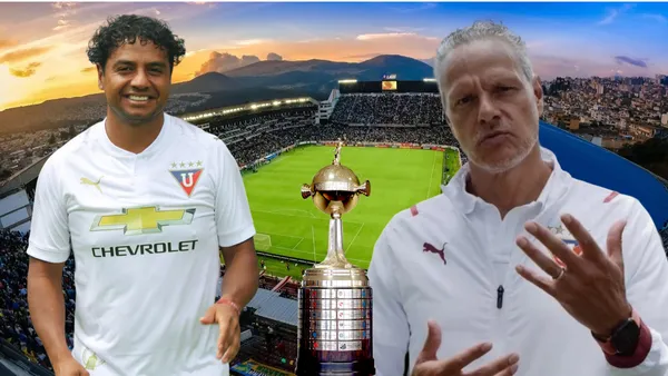 Franklin Salas y Esteban Paz (Foto tomada de: Liga de Quito/Wikipedia)