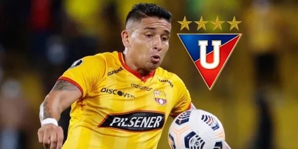Fue campeón con LDU, y hoy Castillo lo quiere en BSC para sentarlo a Pineida