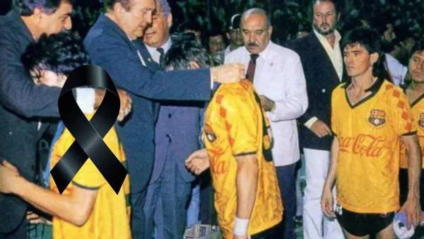 Fue parte de la final entre Barcelona SC y Olimpia de 1990